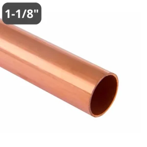 Tramo de tuberia, tubo cobre rigida 1-1/8 x 20', calibre 0.050, TIPO ACR ASTM 6280