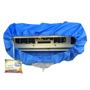 Bolsa tipo embudo para limpieza de unidades split 9K 12K & 18K (Azul), modelo WPC-280H, JOLUTECH