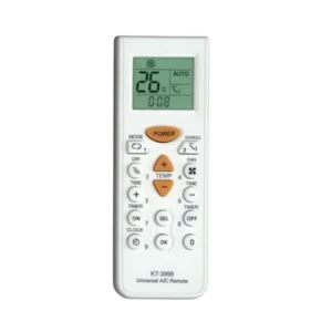 Control remoto universal para mini split, 4000 EN 1, modelo KT-3999, QUNDA