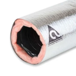 Ducto flexible redondo 8", rollo 25 R-4.2 facil Flex. OWENS CORNING