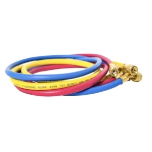 Juego de mangueras para manometro, 60" de 5/16 flare, 800-4000PSI, modelo JT-CH800-60-R410A, JOLUTECH