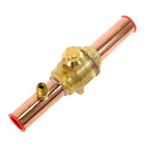 Valvula de bola 7/8, soldable con puerto, modelo JT-SCV11-75, JOLUTECH